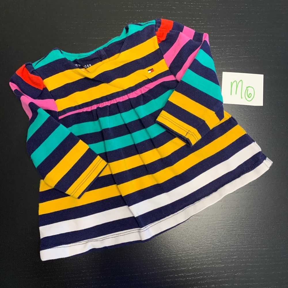 Tommy Hilfiger 3-6m Striped Blouse